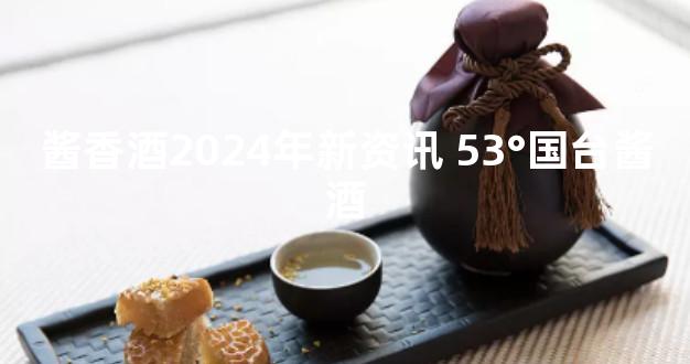 酱香酒2024年新资讯 53°国台酱酒